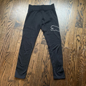 Girls' Puma Leggings XL Black